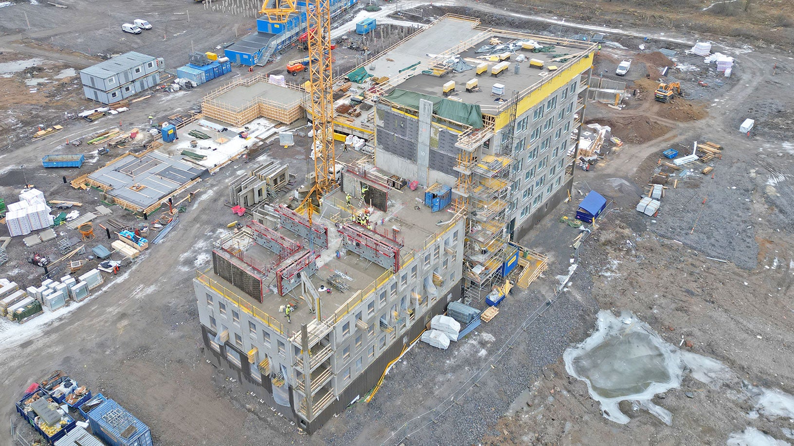 Pukkilan kerrostalot rakentuvat uudelle asuinalueelle Turkuun.