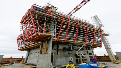 PERI´s selvklatrende forskallingssystem ACS