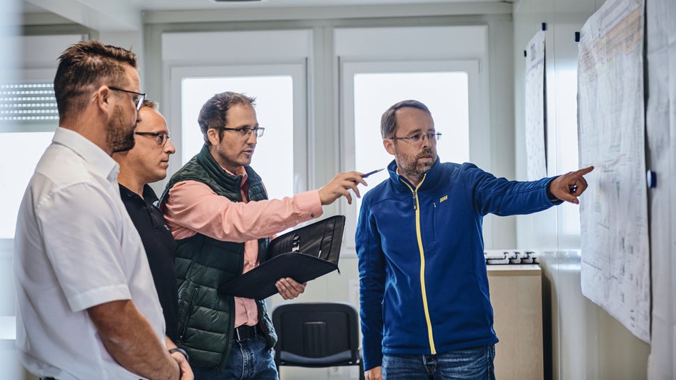 Arbeitsvorbereitung Header