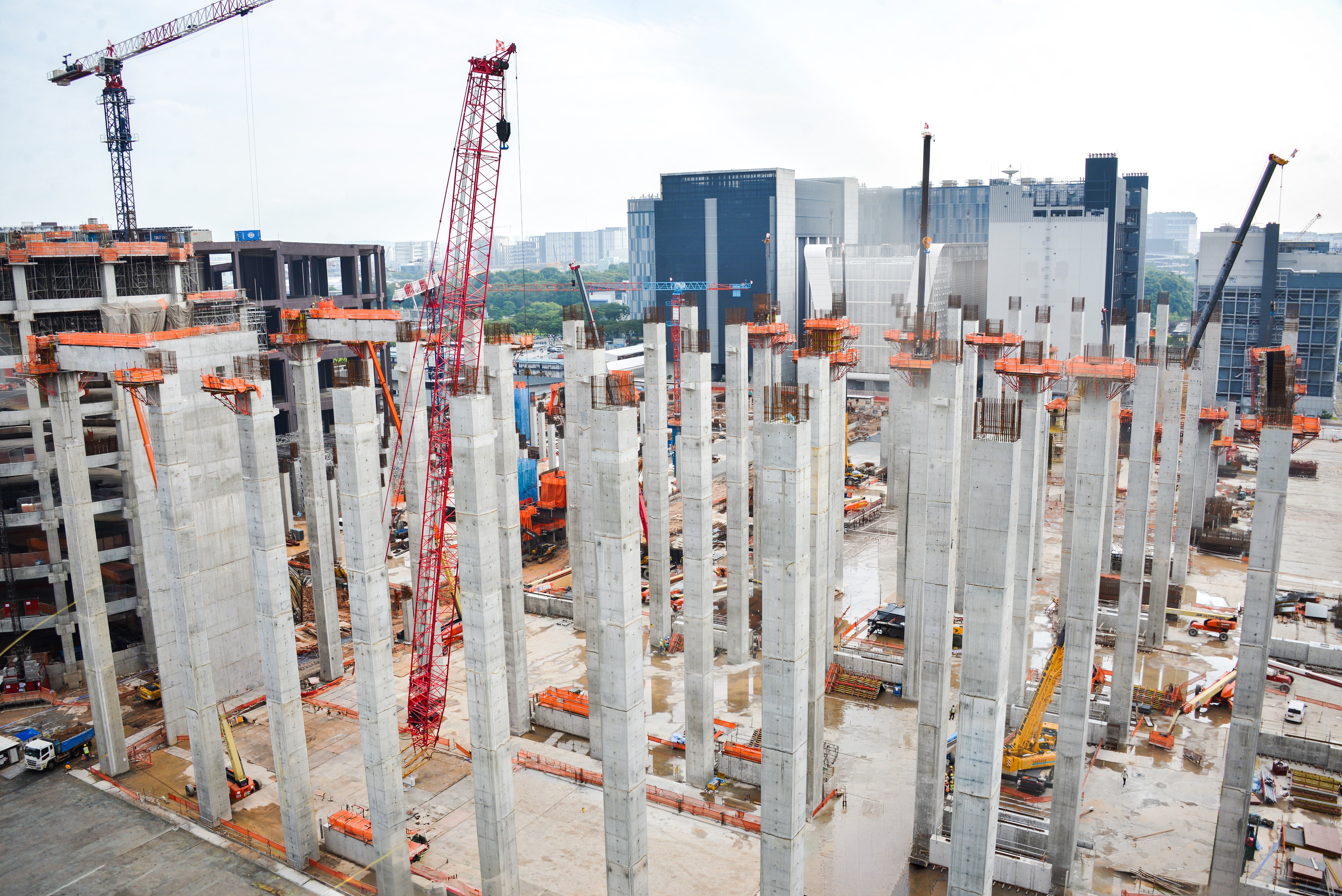 Site progress in January 2026