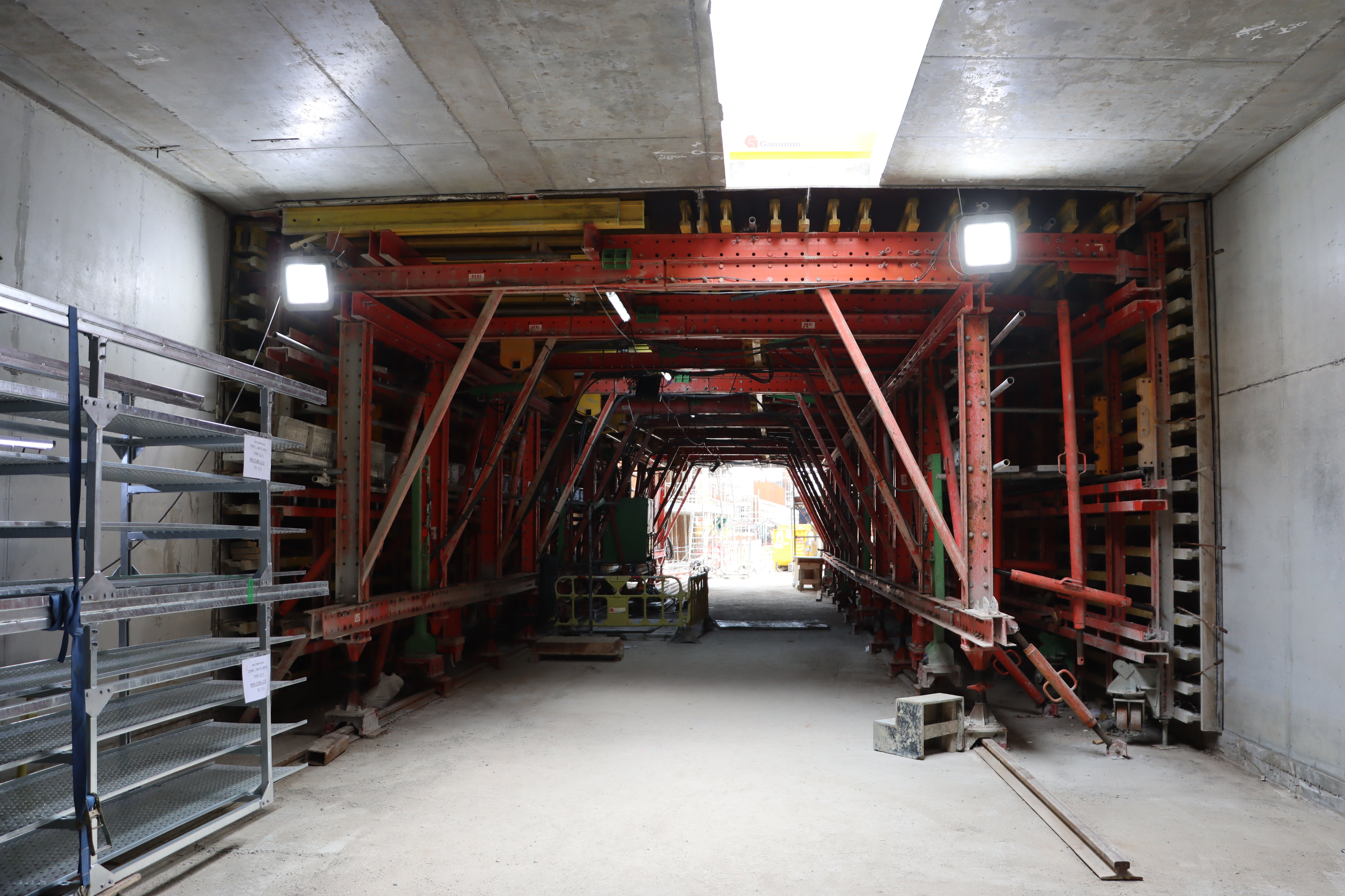 The scope of work includes a combined of 1.8km-long tunnel, 19 ancillary buildings, as well as building services and airport systems installations