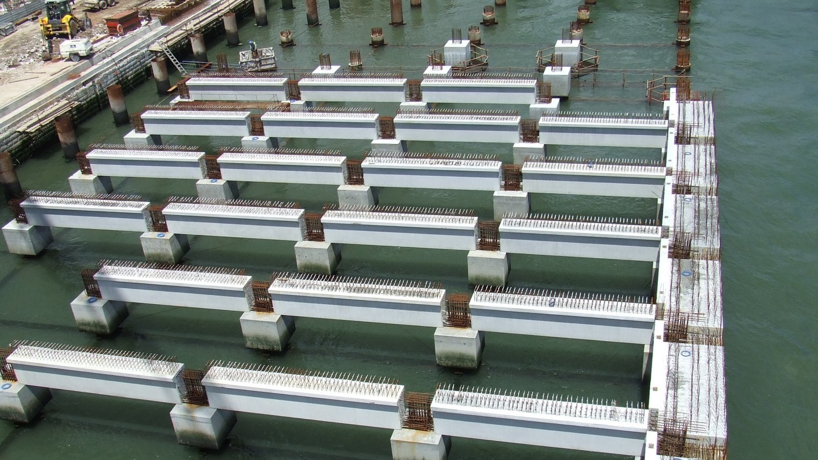 Aspecto geral da obra