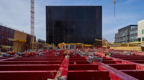 De RS 650 en RS 1000 stelschoren zorgen voor een stevige verankering van de bekisting.