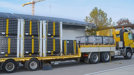 Das Bad Saulgauer Bauunternehmen Reisch erweiterte seinen Schalungsbestand mit der DUO als leichtes Handschalungssystem (Foto: Reisch).