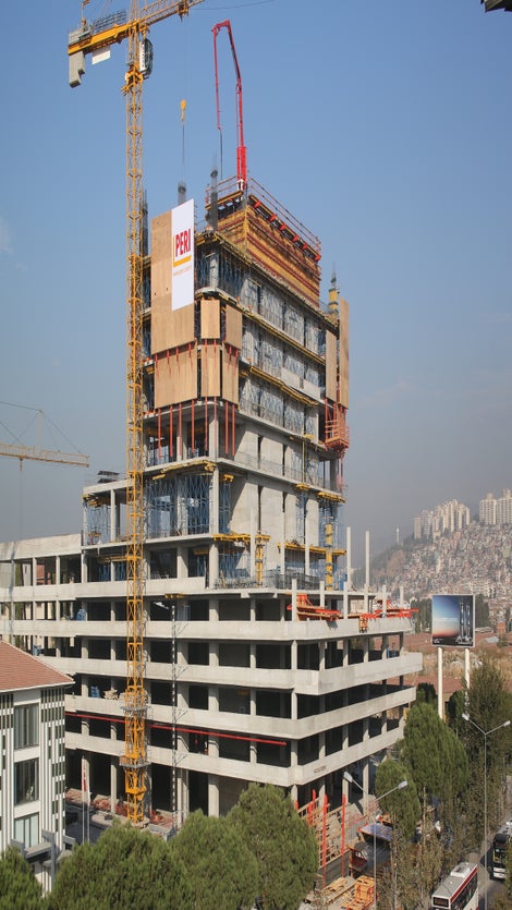 Folkart Bayraklı Towers Projesi İnşaatı<br/>