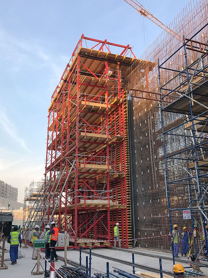 Construction of a multi-level tunnel using PERI's state of the art Tunnel Carriage System