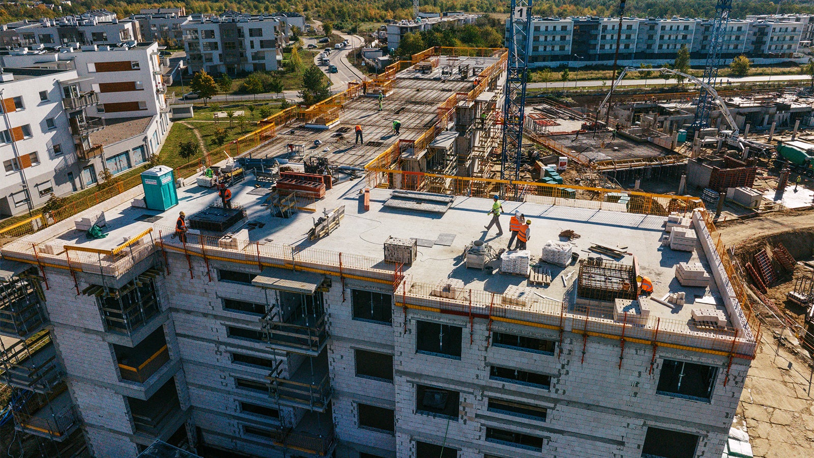 Budowa zespołu budynków mieszkalnych wielorodzinnych przy ul. Literackiej w Poznaniu