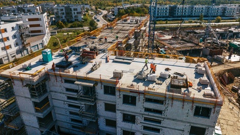 Budowa zespołu budynków mieszkalnych wielorodzinnych przy ul. Literackiej w Poznaniu