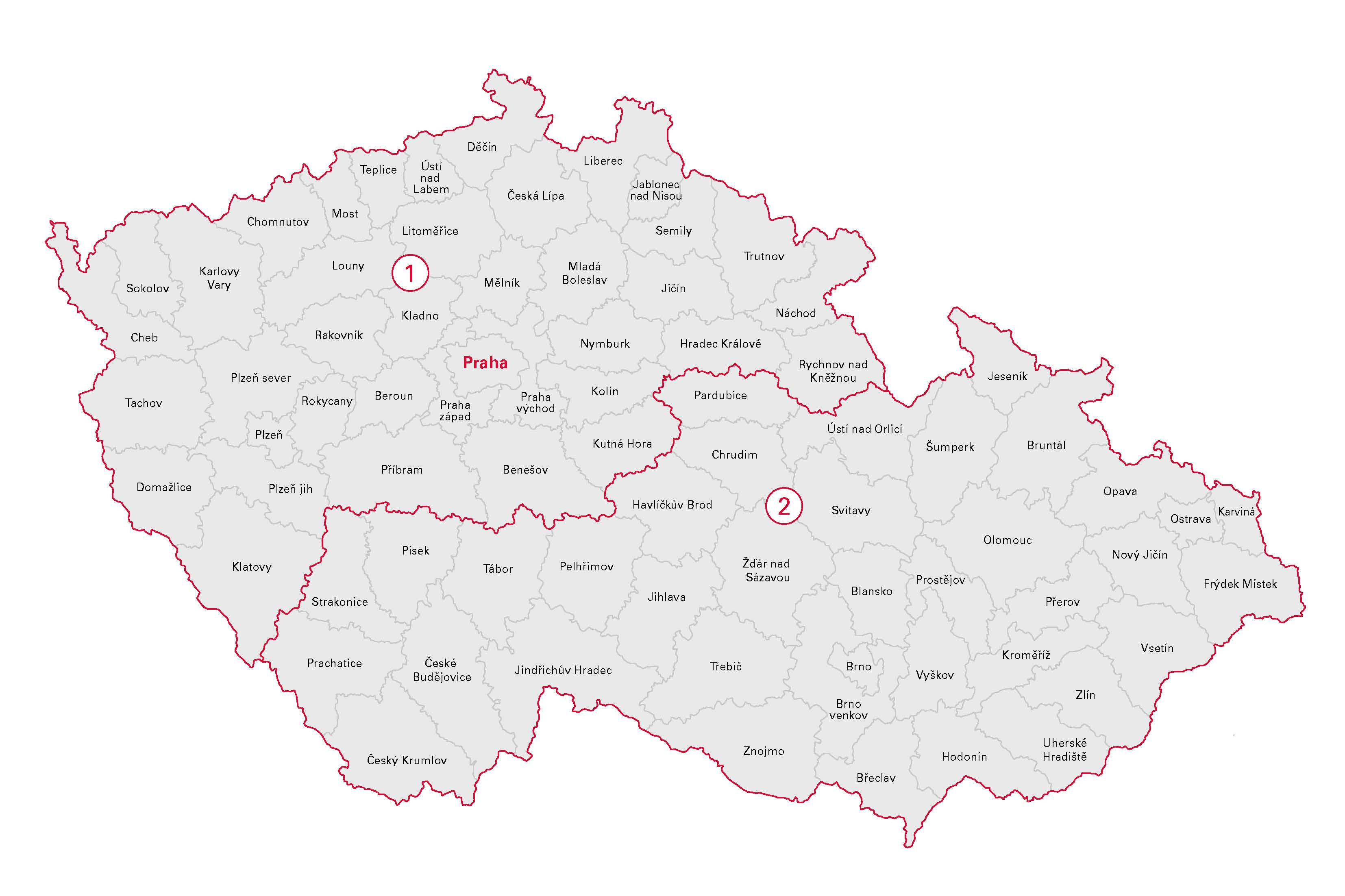 Regiony manažerů odbytu překližek