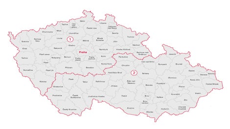 Regiony manažerů odbytu překližek