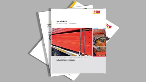 Broszury na temat usług PERI