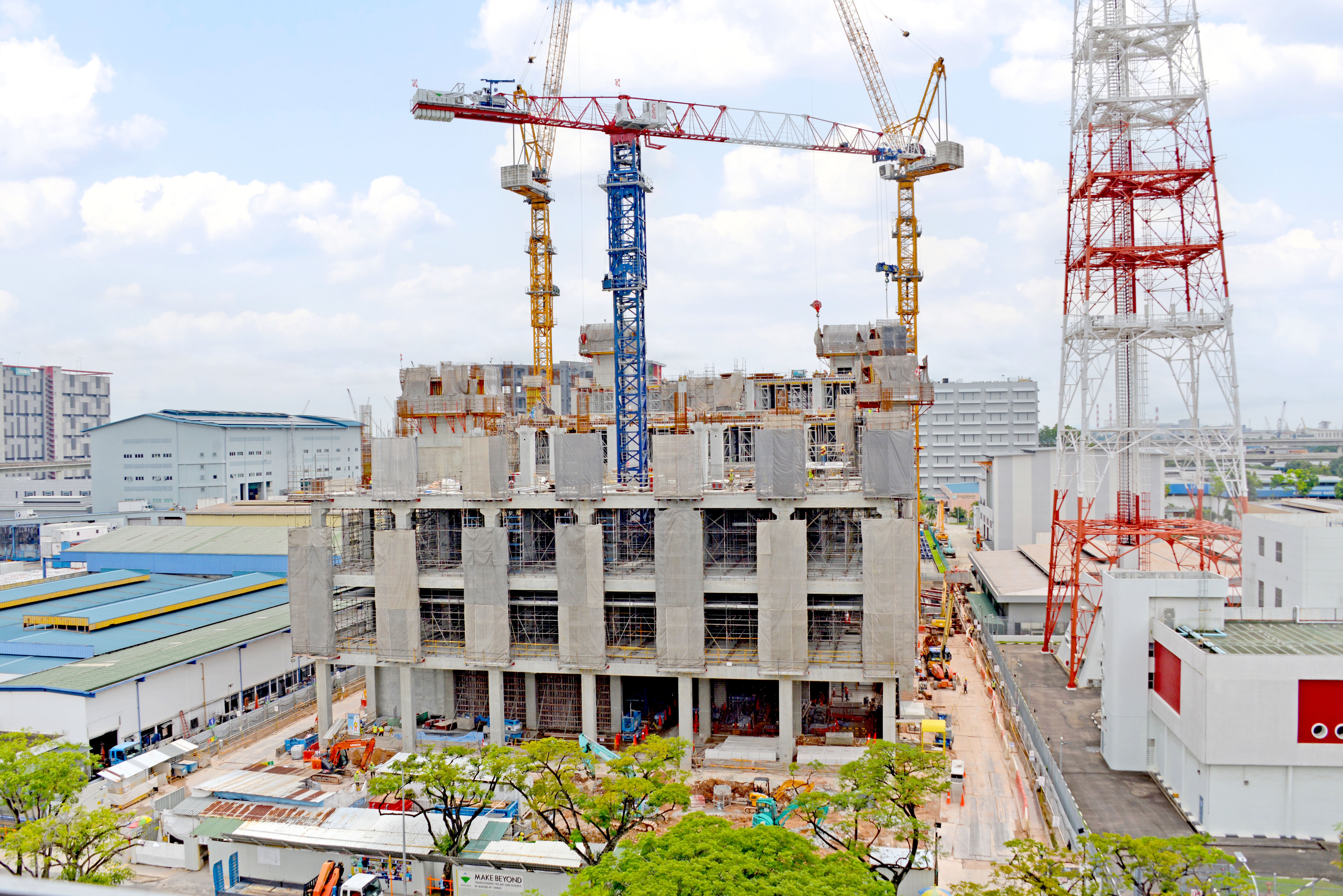 Tuas Data Centre site overview