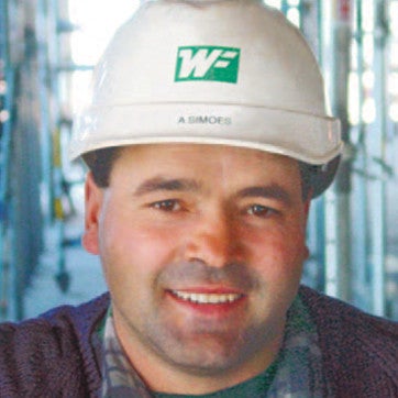 Simon Simoes,<br/>Site Foreman<br/>Wideform<br/>Constructions P/L