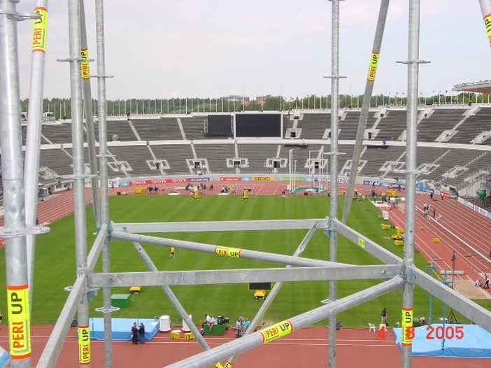 Olympiastadionin telineet