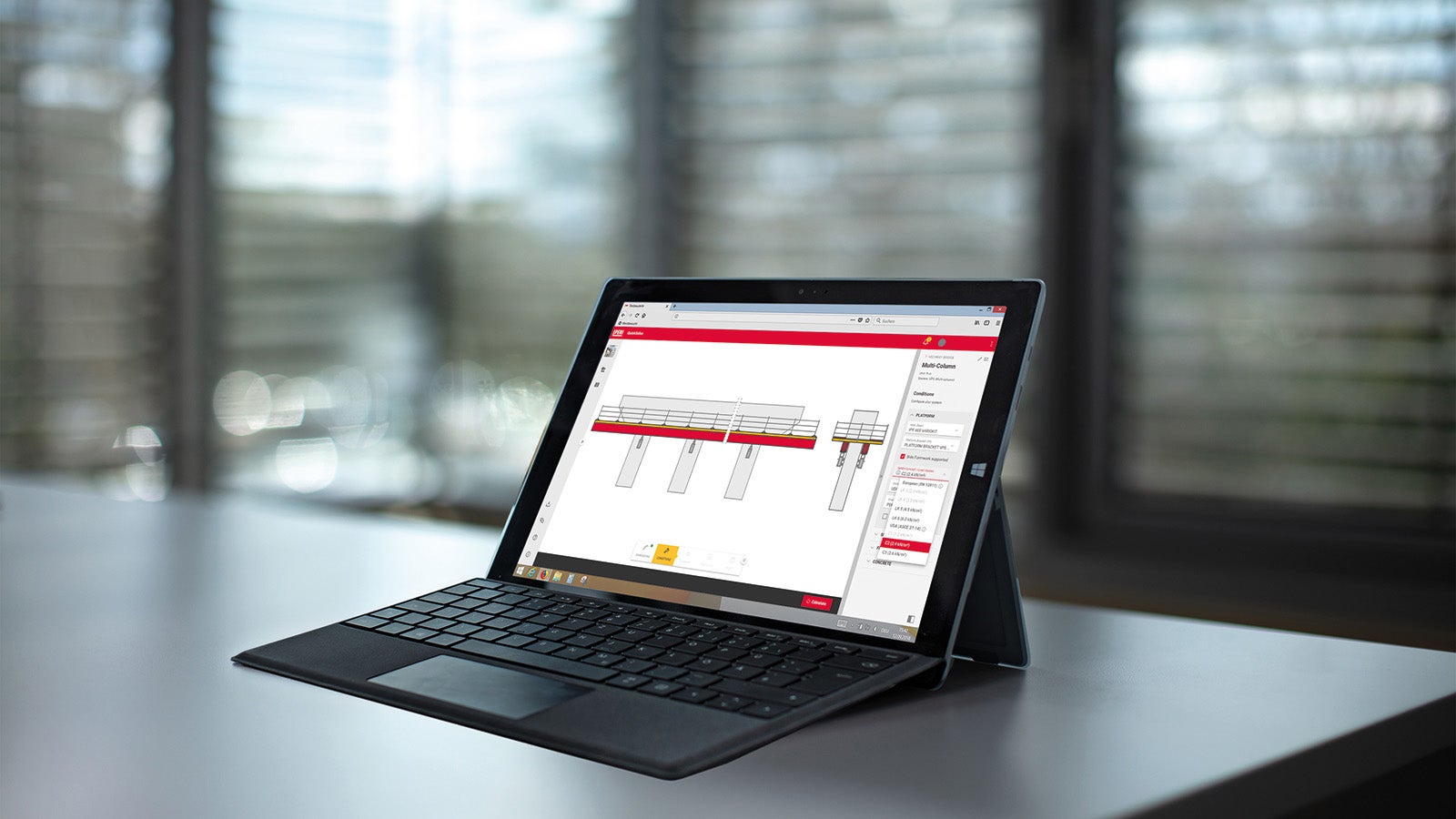 PERI QuickSolve | Planer deskowań mostowych do planowania i szacowania projektu mostowego