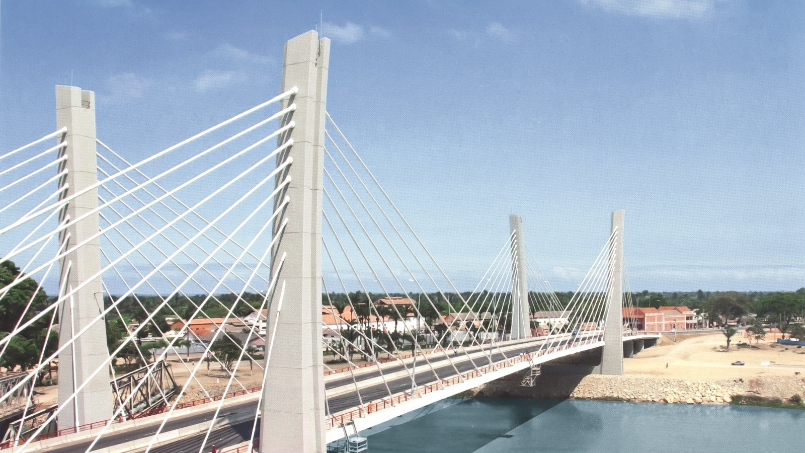 Ponte sobre o Rio Catumbela, Angola