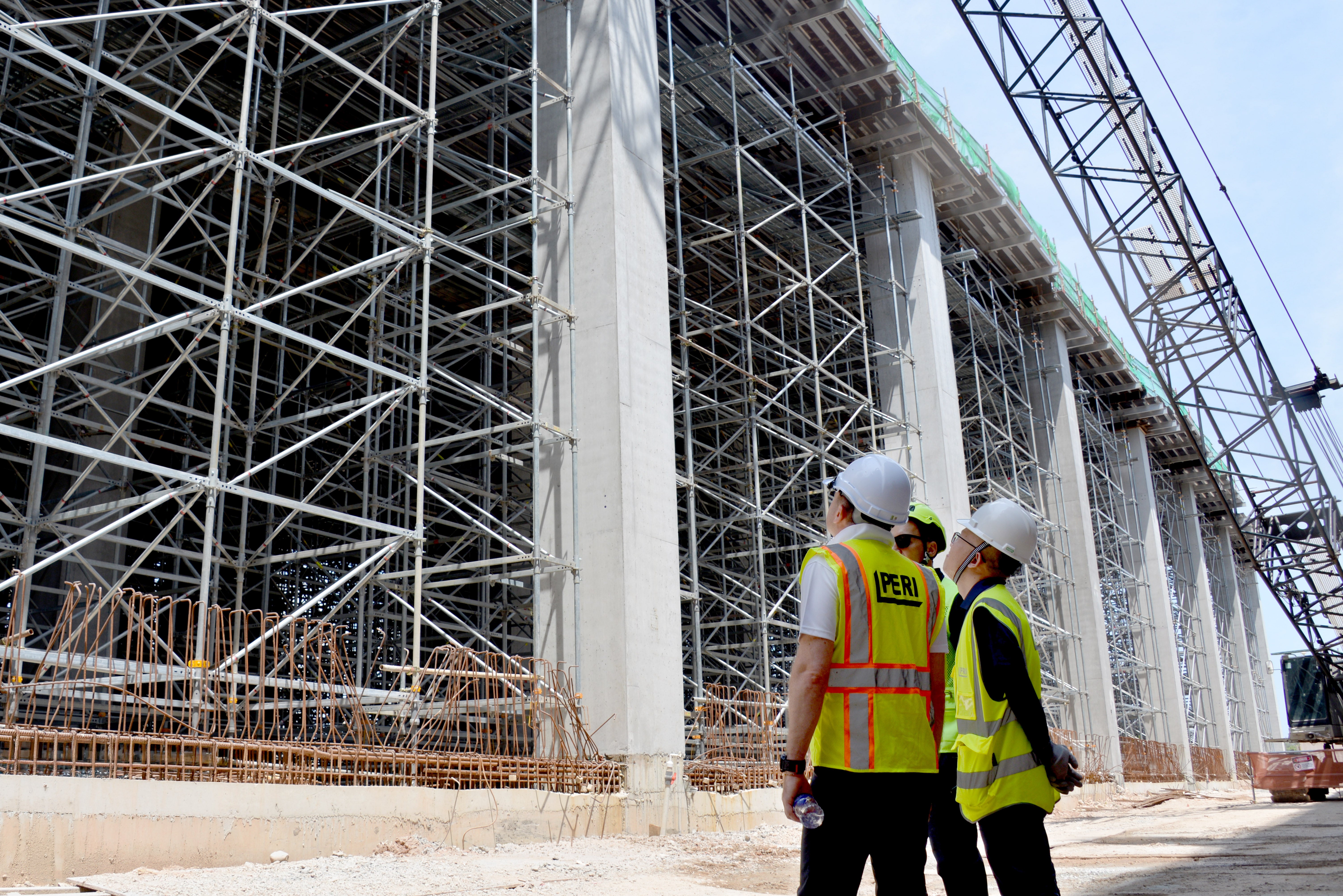 Over 40,000m2 of shoring supplied to PSA Supply Chain Hub