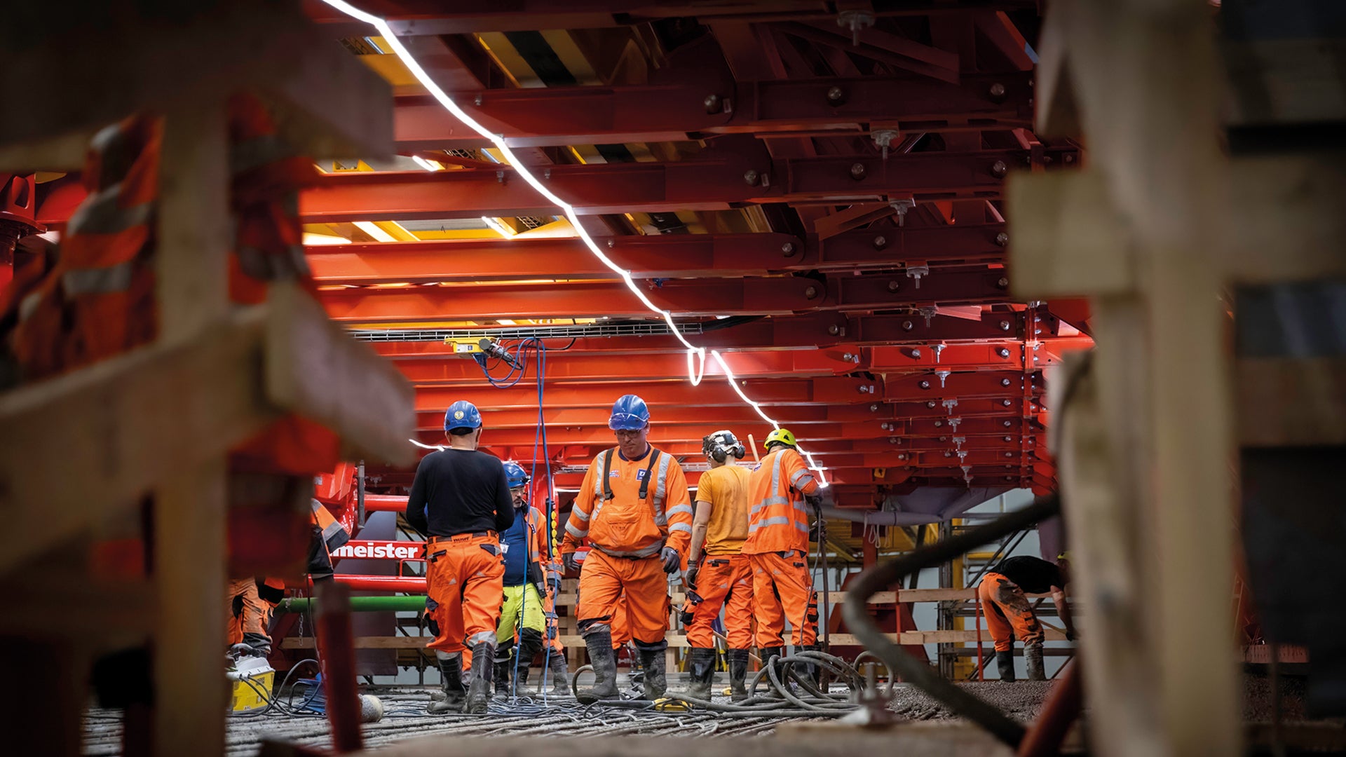 Ein wichtiges Merkmal der PERI Lösung ist ihr hoher Sicherheitsstandard.