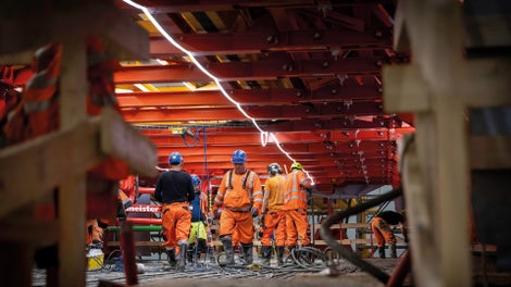 Ein wichtiges Merkmal der PERI Lösung ist ihr hoher Sicherheitsstandard.