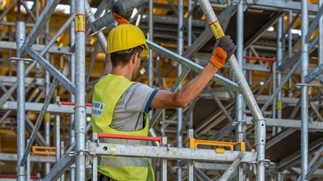Sicher und ergonomisch: Der MDS K Rahmen wiegt nur 16 kg und kann von der jeweiligen Belagebene aus in Körpermitte montiert werden.