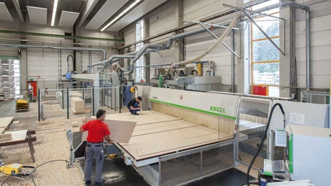 3D veidņu izgatavošana tiek plānota ar PERI CAD. CNC dati tiek izmantoti, plānojot veidņu izgatavošanu.