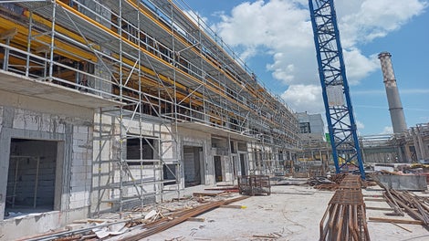 Прецизност, бързина и безопасност във всяко отношение със скеле система PERI UP Flex