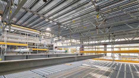 Piani di lavoro senza gap e sovrapposizioni grazie al ponteggio modulare PERI UP Flex