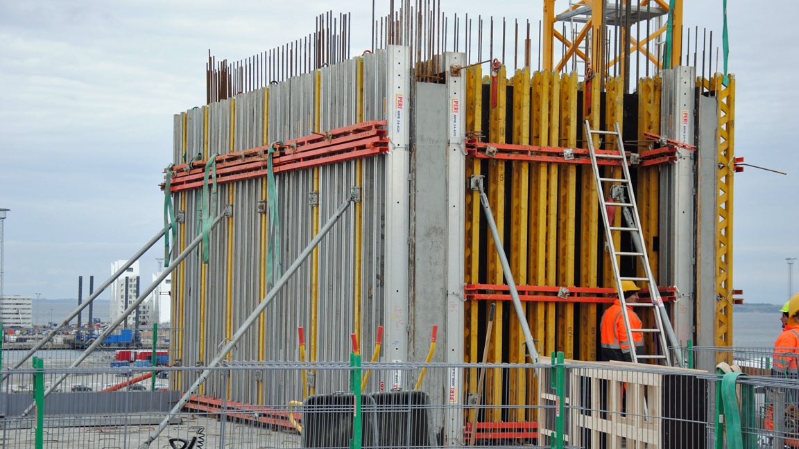 VARIO forme med MPB-24 alu-dragere (grå) og GT 24 trædragere (gule). 