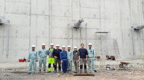 Engineers of Vinaconex E&amp;C with Experts and Consultants from Germany 