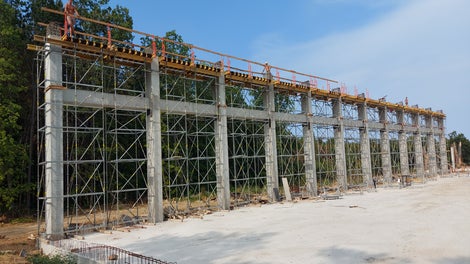 Изграждане на кофраж за греда 