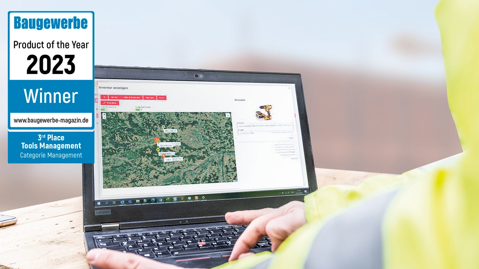 Spécialisé dans la gestion des outils dans le dépôt et sur le chantier.<br/>