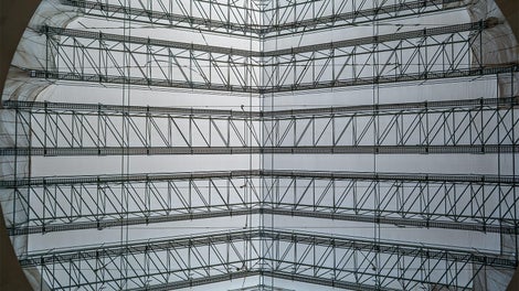 Varikatuse sille oli 36.50 m. (Foto: PERI GmbH)<br/>