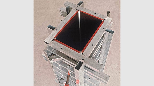 <p>PERI causa sensaci&amp;oacute;n con el encofrado de pilares RAPID y un nuevo tipo de encofrado circular con correas articuladas.</p><br/>