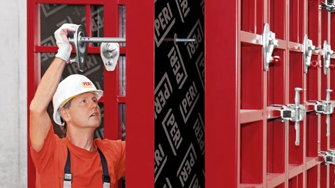 A Monaco PERI ha presentato il nuovo tirante di ancoraggio MAXIMO MX 18 con una resistenza a trazione di 120 kN