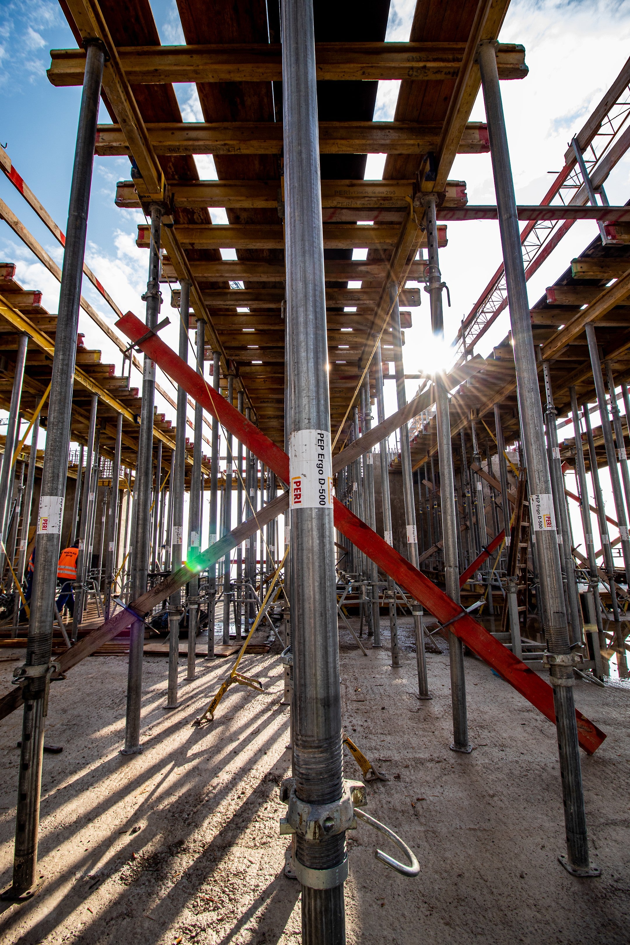 Подпорите PEP Ergo дават възможност за увеличаване на височината до 12 cm и вградена оразмерителна лента