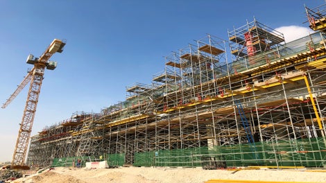 PERI PD8 shoring system is perfect for achieving faster slab cycles 