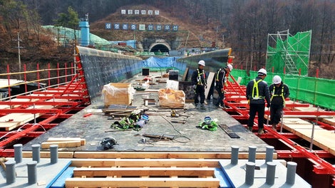 성남 - 여주 간 복선전철 5공구, 성남시, 경기도