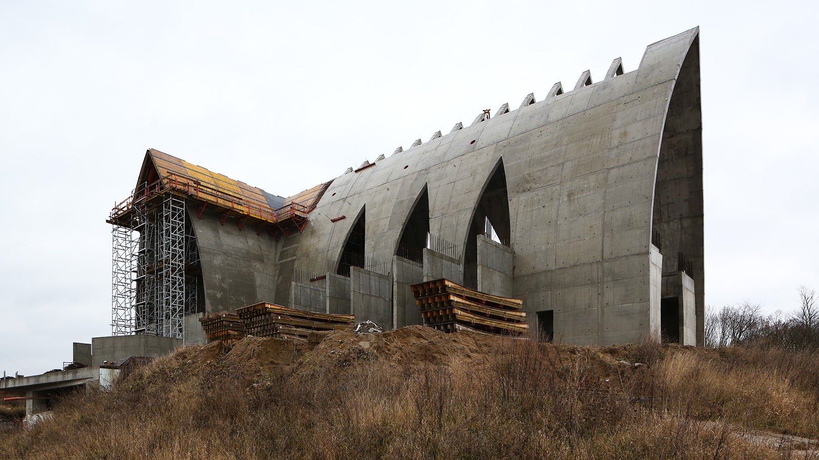 IV etap budowy - nawa boczna