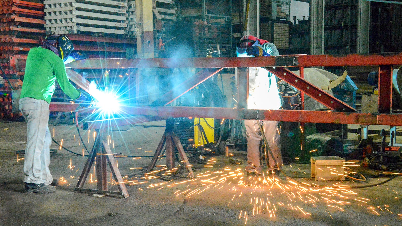 In house fabrication works are carried out to meet the customer’s needs.