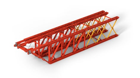 Velká únosnost systémových dílů zajišťuje optimální nasazení materiálu a tím minimalizuje náklady.