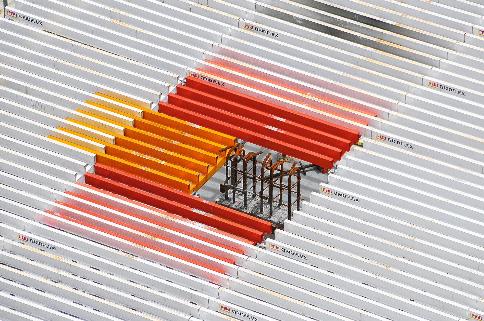 Le système GRIDFLEX s'adapte à toutes les formes d'ouvrages