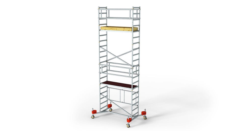 Bezbedan rad pomoću ASW 465 pokretne skele