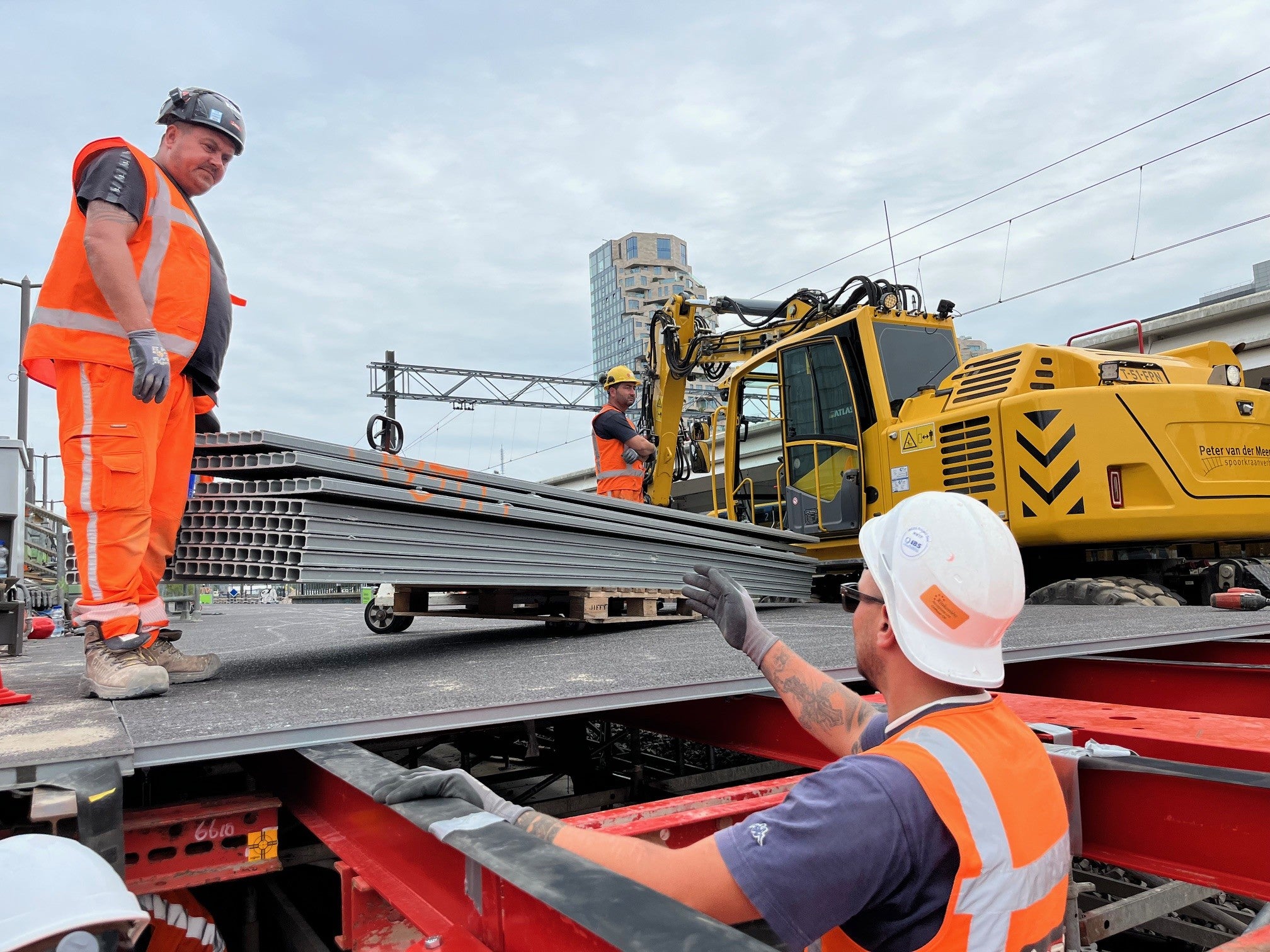 Krafton wordt toegepast bij een project