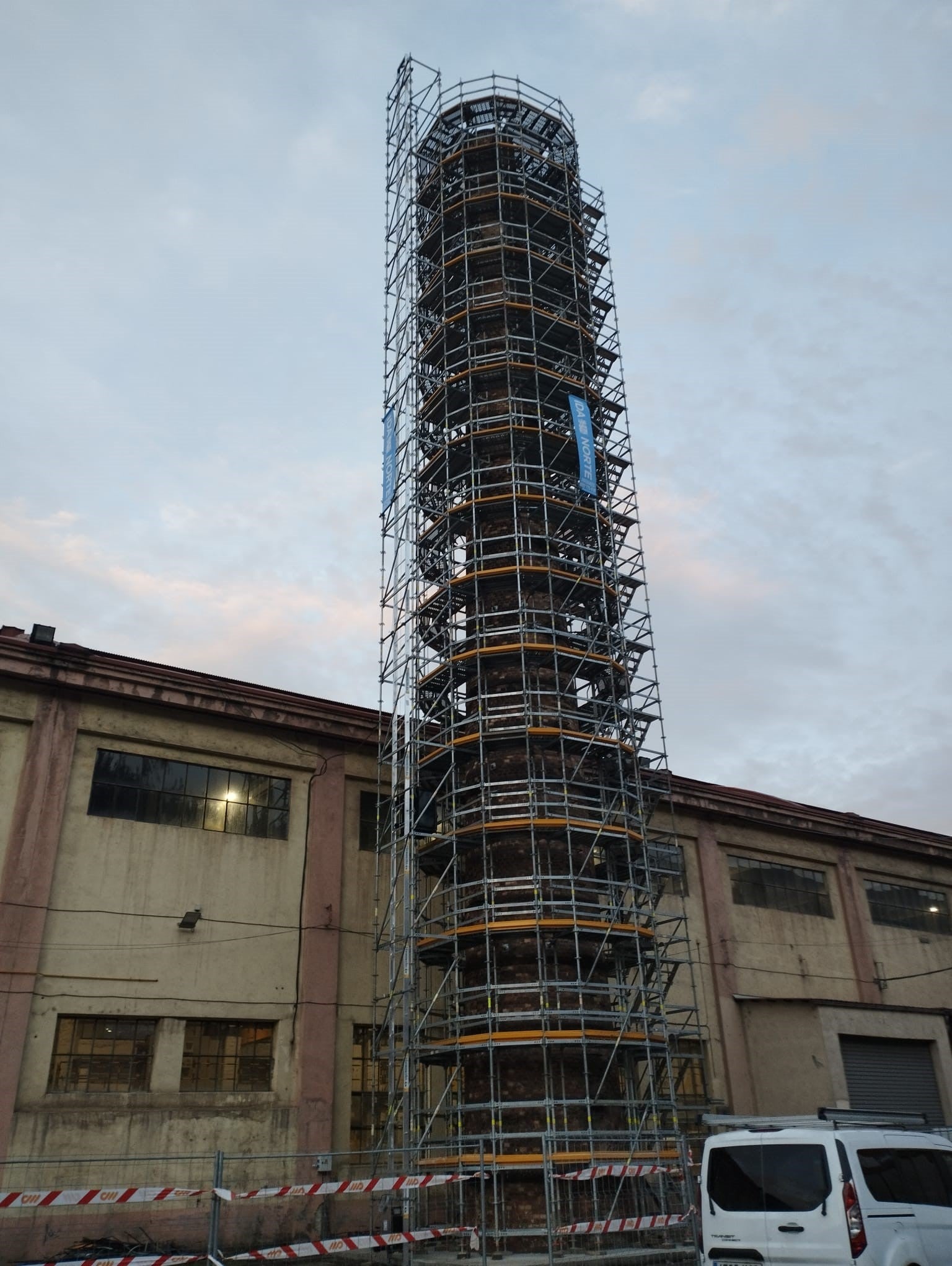 Chimeneas en Legazpi
