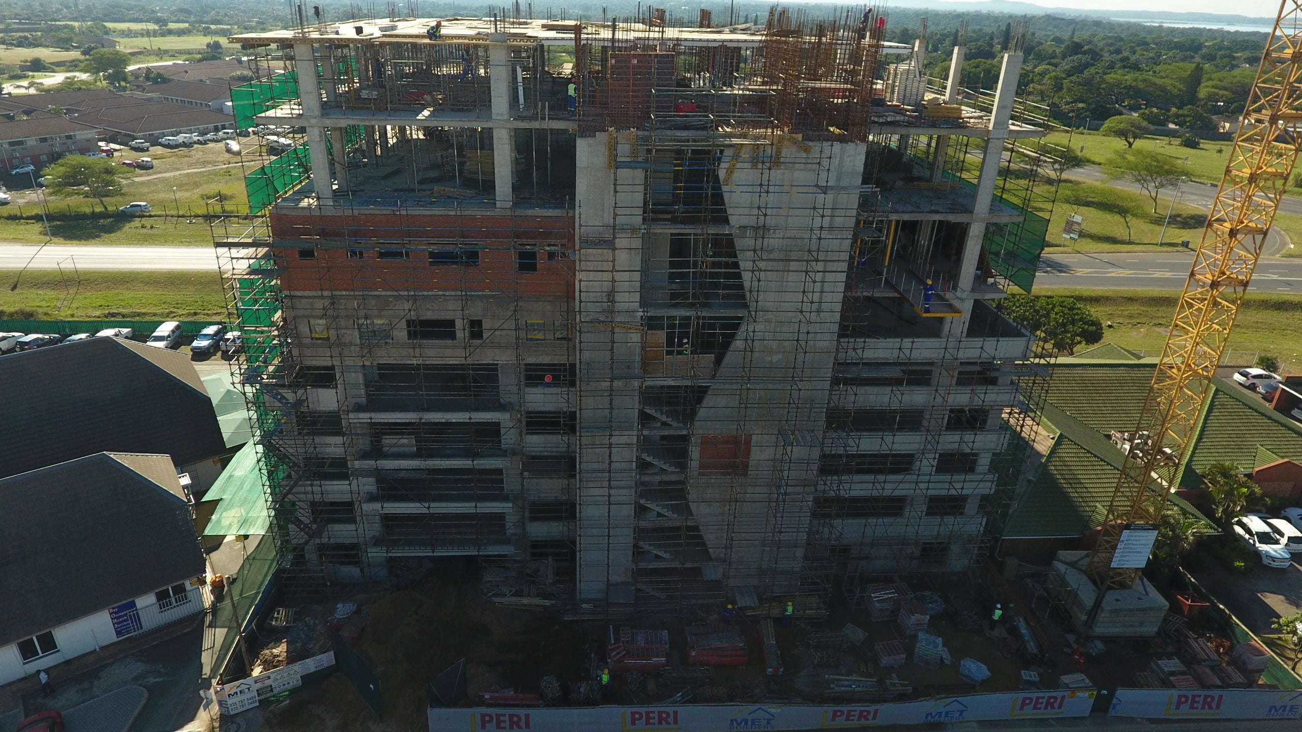 PERI provided the complete formwork solution to the new medical centre