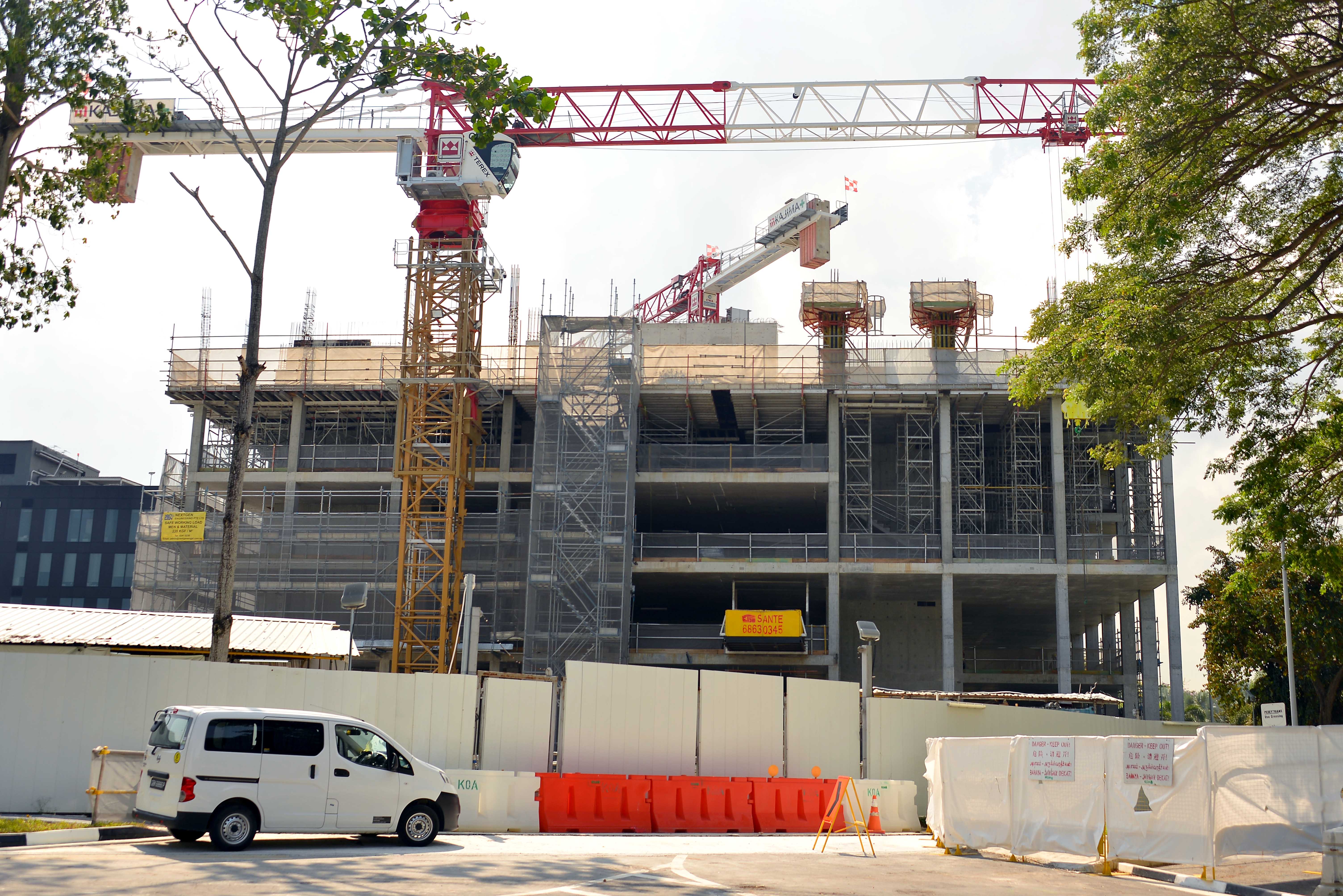 The GEAR (Kajima Global Hub) in Changi Business Park, Singapore