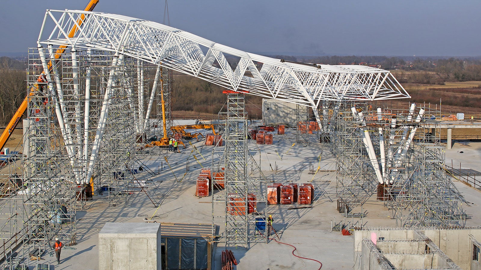 Krovna konstrukcija - Zagreb-montaža d.o.o.