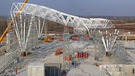 Krovna konstrukcija - Zagreb-montaža d.o.o.